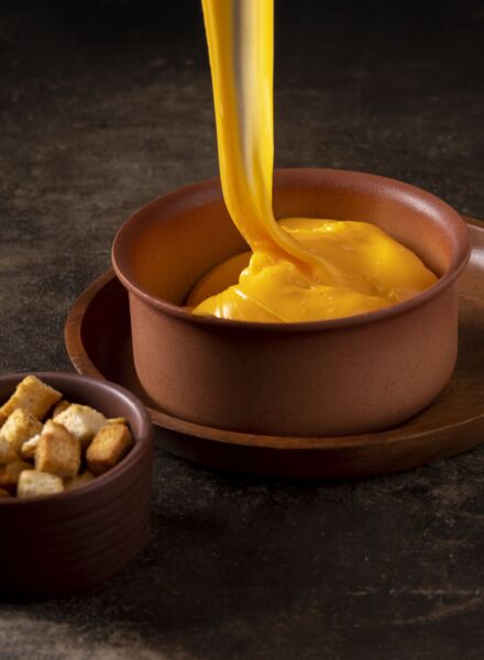 Cremiges Käsefondue